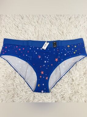 TORRID Curve Blue Star Cluster Hipster Panty Plus Size 2 NWT